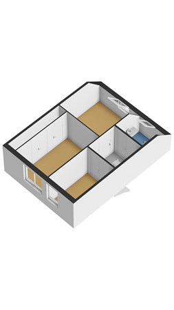 Floorplan - Zeisstraat 34, 1445 HB Purmerend